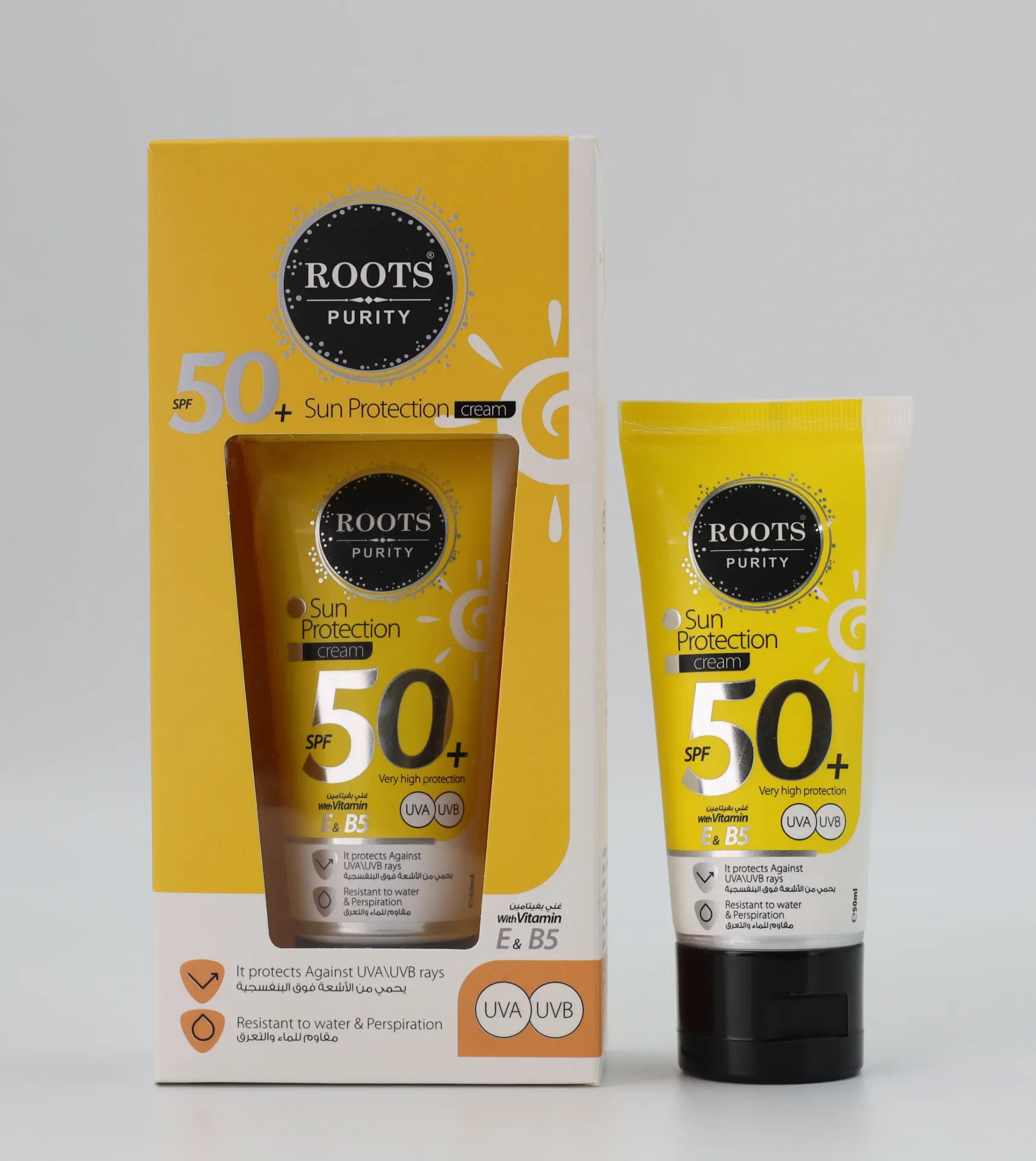 واقي شمسي 50 SPF بيج