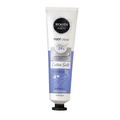 Hanjur concentrated foot care cream, enriched with vitamins, with a tinted 250 ml container.